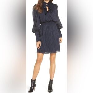 Julia Jordan Elegant Navy Dress